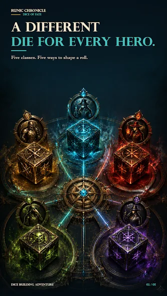 Runic Chronicle dice gameplay screenshot 2
