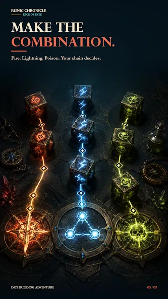 Runic Chronicle dice gameplay screenshot 3
