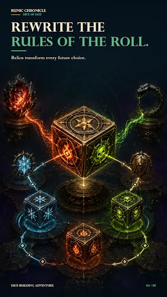 Runic Chronicle dice gameplay screenshot 4